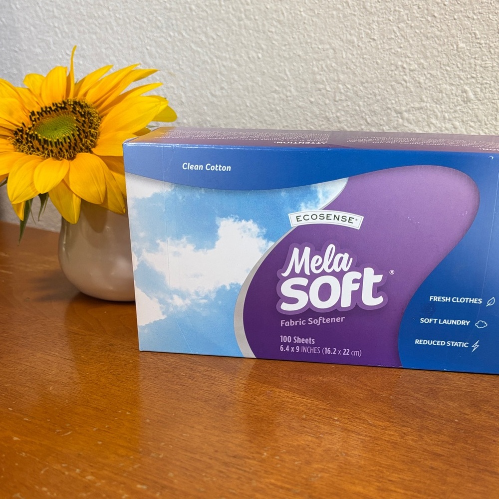 Melaleuca Ecosense Mela Soft Fabric Softener Sheets Clean Cotton